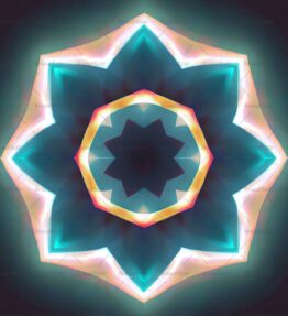 Abstraktes Kaleidoskop